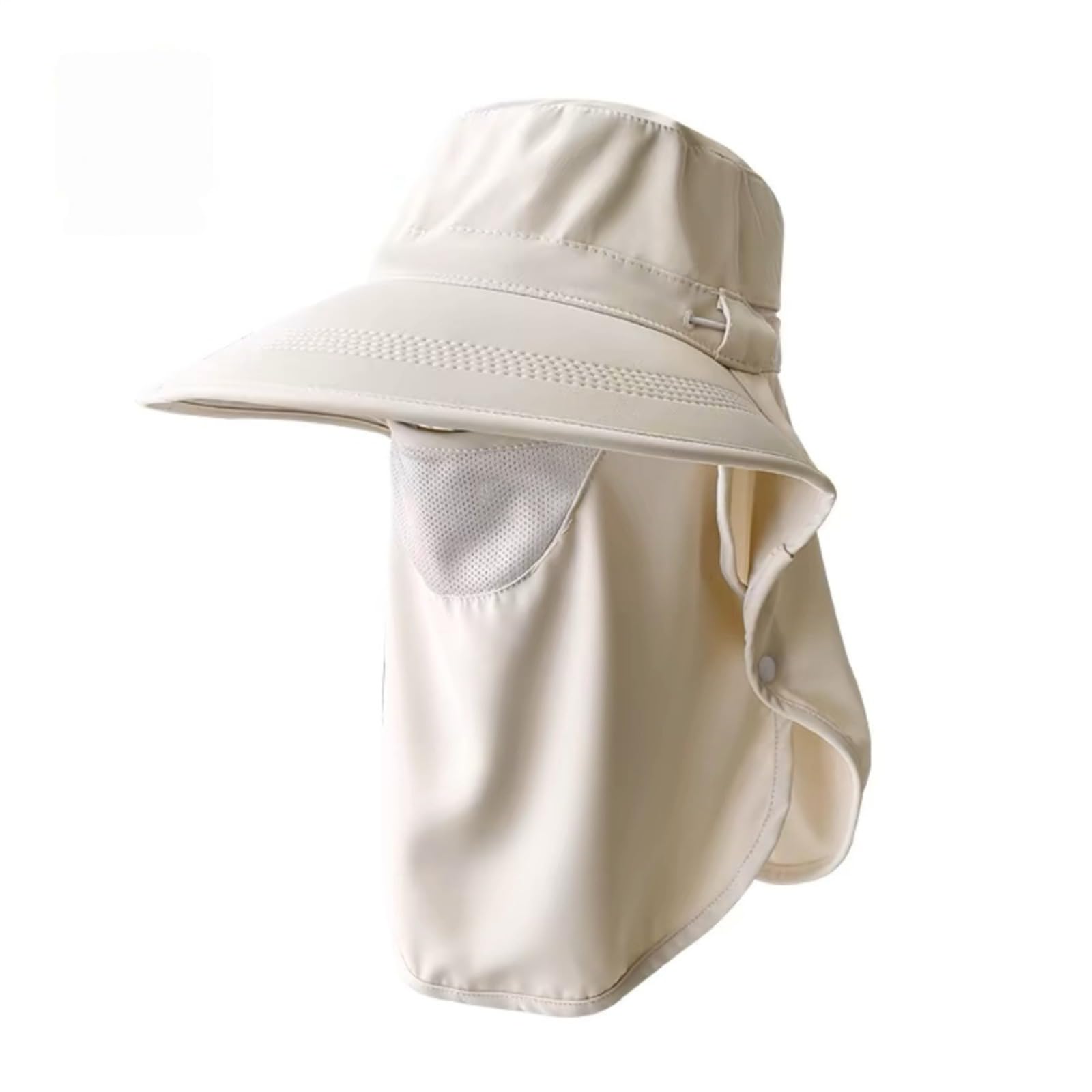 Summer Hats for Women with Full Face UV Protection, Breathable Sun Hat with Face Cover & Neck Flap, Head Umbrella for Women, Wide Brim Outdoor Hat for Hiking, Cycling, Beach.-image-18