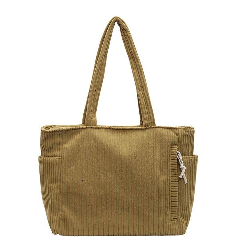 Bolso Tote acanalado con detalle de cuerda miniatura 1