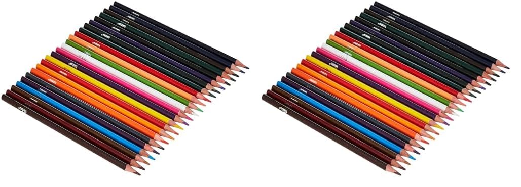 Funbo Coloring Pencils 24 Colors, Multicolor