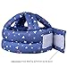 Baby Safety Helmet, Infant Baby Head Protector with 3 Pairs Baby Knee Pads for Crawling & 3 Pairs Baby Socks, Head Cushion Bumper Bonnet, Soft Headguard for Toddler Learning to Walk, Geometric Blue