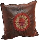 Croscill Plateau Fashion Pillow, 18-inch by 18-inch, Brown