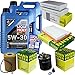 Produktbild QR-PARTS 69371007 Filter Set Inspektionspaket 10 Liter Motoröl Longtime High Tech 5W-30 MANN-FILTER Innenraumfilter Kraftstofffilter Luftfilter Ölfilter