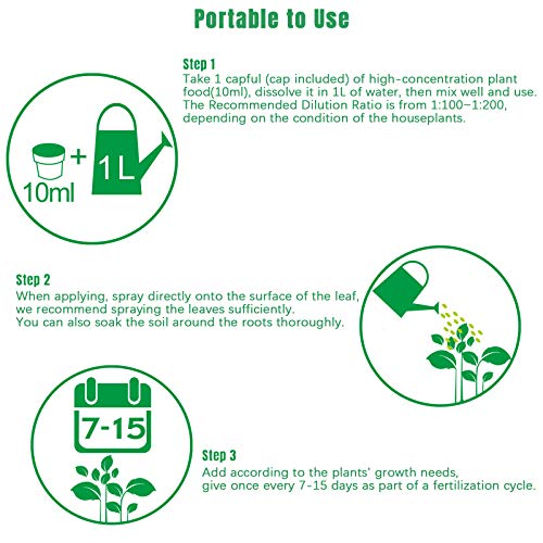 Fertilizante Líquido FOLLOWIN para Ficus Lyrata 21 fl oz miniatura 6