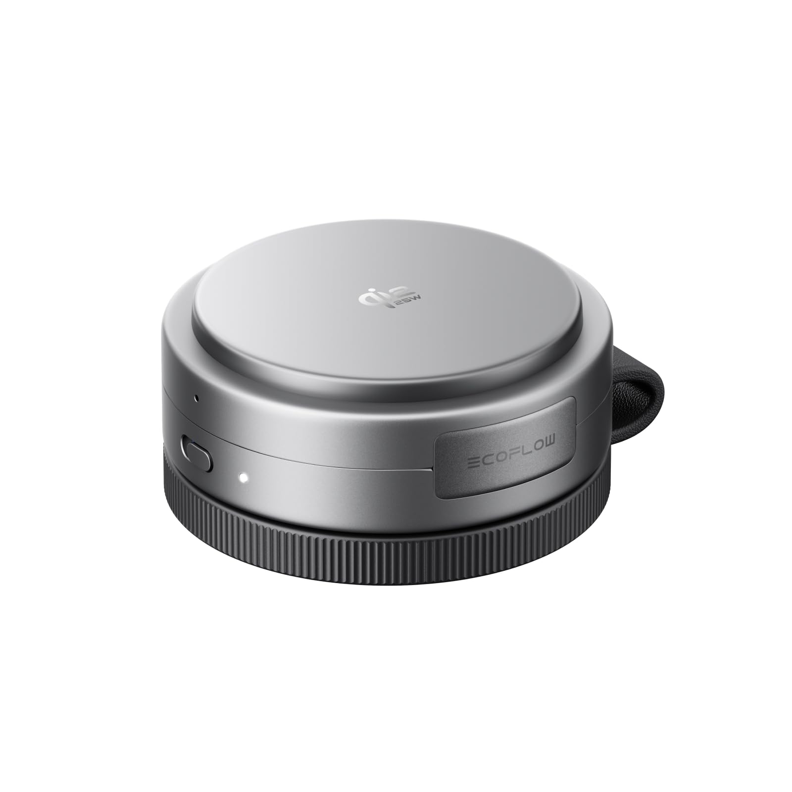 EcoFlow Qi2.2 Magsafe Ladestation 25W mit Faltbar Ständer, Wireless iPhone Ladestation Magnetisches Kabelloses Ladegerät für iPhone 17/16/15/14 Series, Apple Watch und AirPods, Schwarz