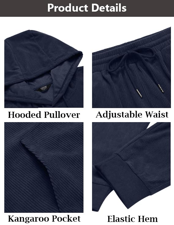 Survêtement athlétique homme COOFANDY ensemble stretch bicolore - 6