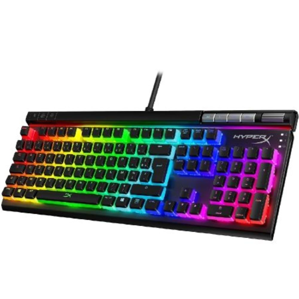 HyperX Alloy Elite 2 mechaniczna klawiatura gamingowa, HyperX Red, francuski układ