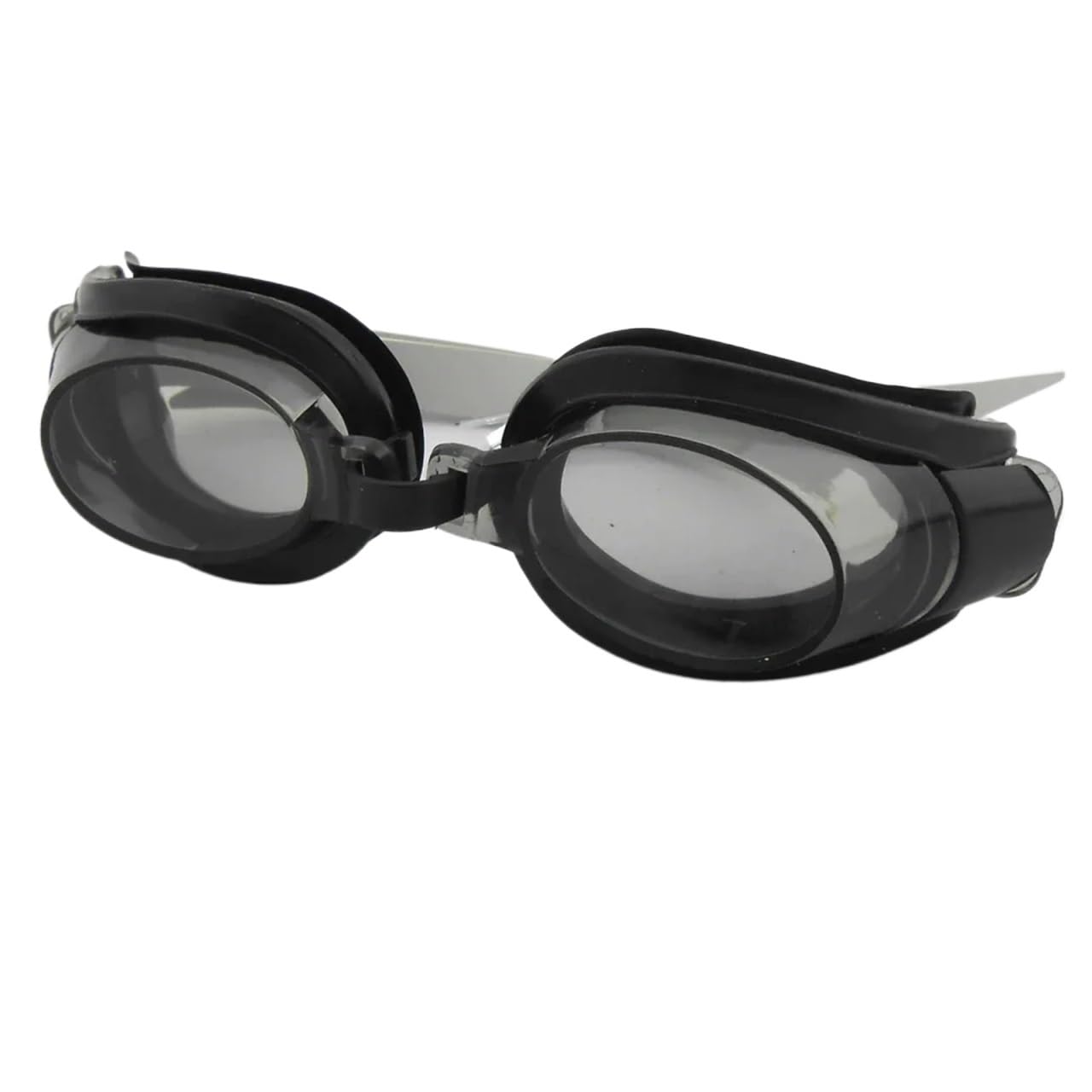 JUANYAO Schwimmbrille 3PCS Kinder Kinder Jugendliche Einstellbare Schwimmbrille Schwimmbrille Brillen Brillen Sport Bademode Ohrstöpsel & Nasenklammer Für Schwimmen(Black)