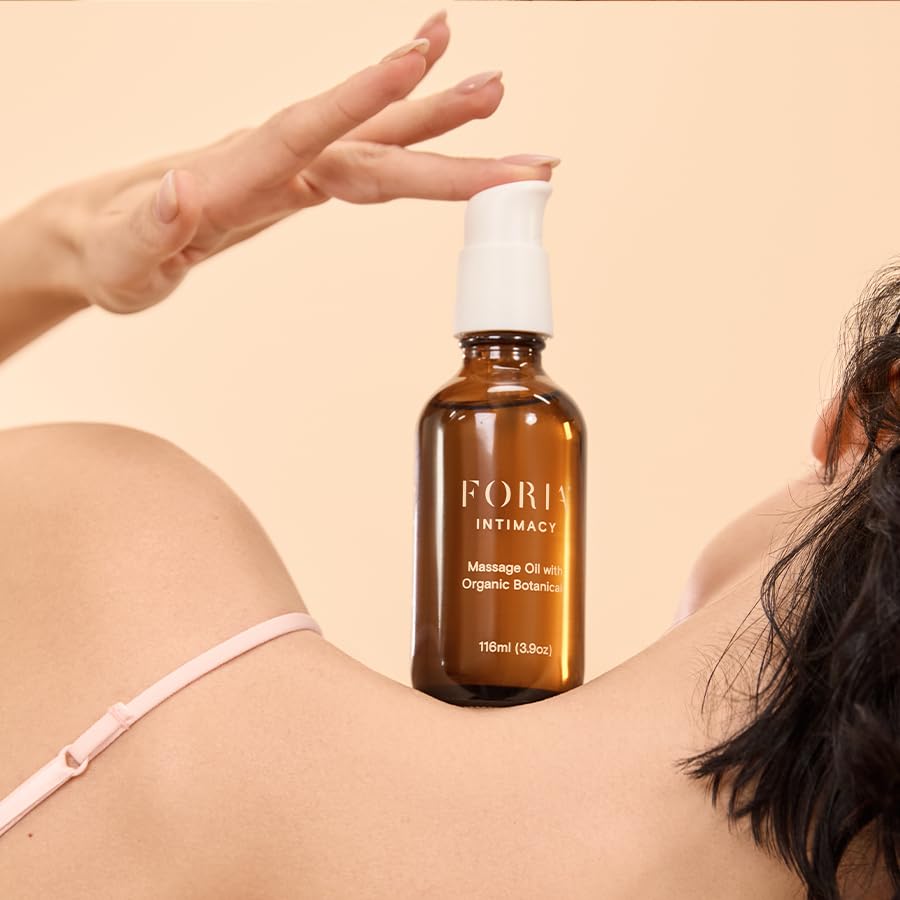 Miniatura 6 de Foria Awaken Aceite de excitación con botánicos orgánicos + aceite de masaje Foria con kit de botánicos orgánicos