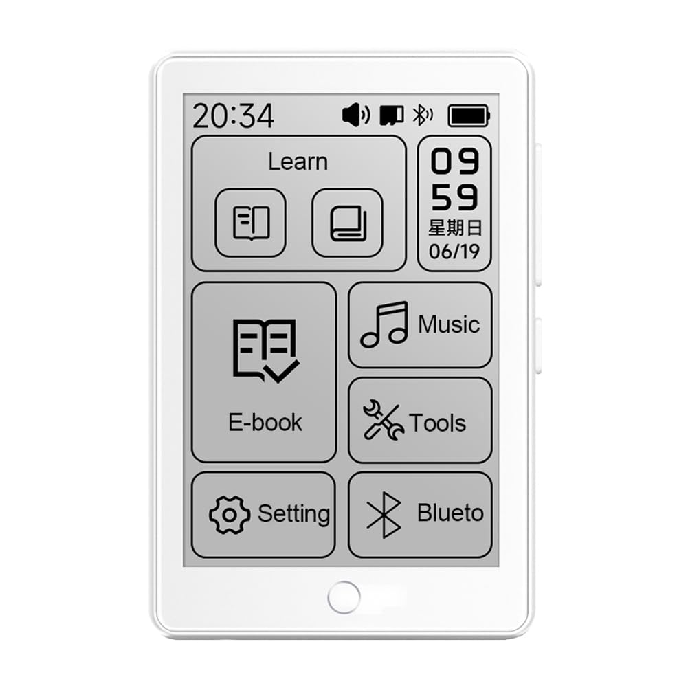 Odtwarzacz muzyczny MP3 ekran 2,7 64 GB mini czytnik e-booków student klasa rejestrator spotkań
