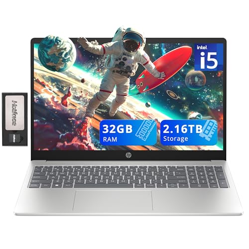 HP Pavilion 15.6" Laptop Intel i5-1235U 32GB RAM 2TB SSD miniatura 1