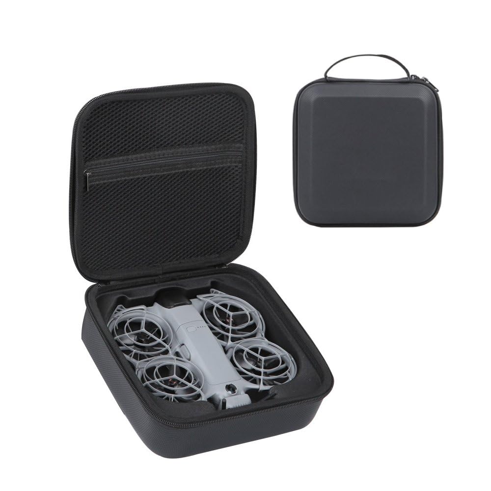 for DJI Neo 2 Carrying Case, Portable Storage Bag Travel Handbag Protective Carrying Bag for DJI Neo 2 Drone Accessories, 20x20x9cm (Black)