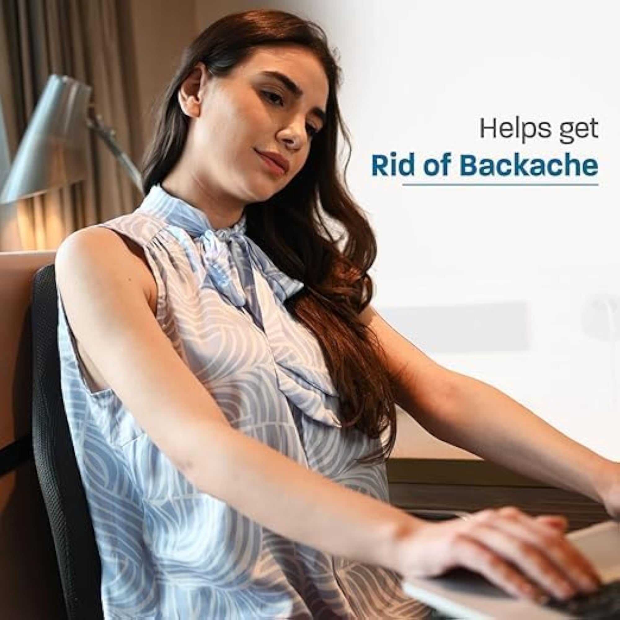Ergonomic Lumbar Support Cushion for Office Chair