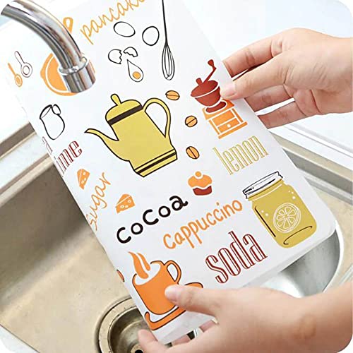 Image of 8 Pieces PVC PlaceMat - Non-Slip, Heat Resistant and Washable Hot Insulation Pad - Modern Waterproof Placemats for Decorations, Dining Table, Kitchen, Restaurant, Hotel (8-Piece, Green)