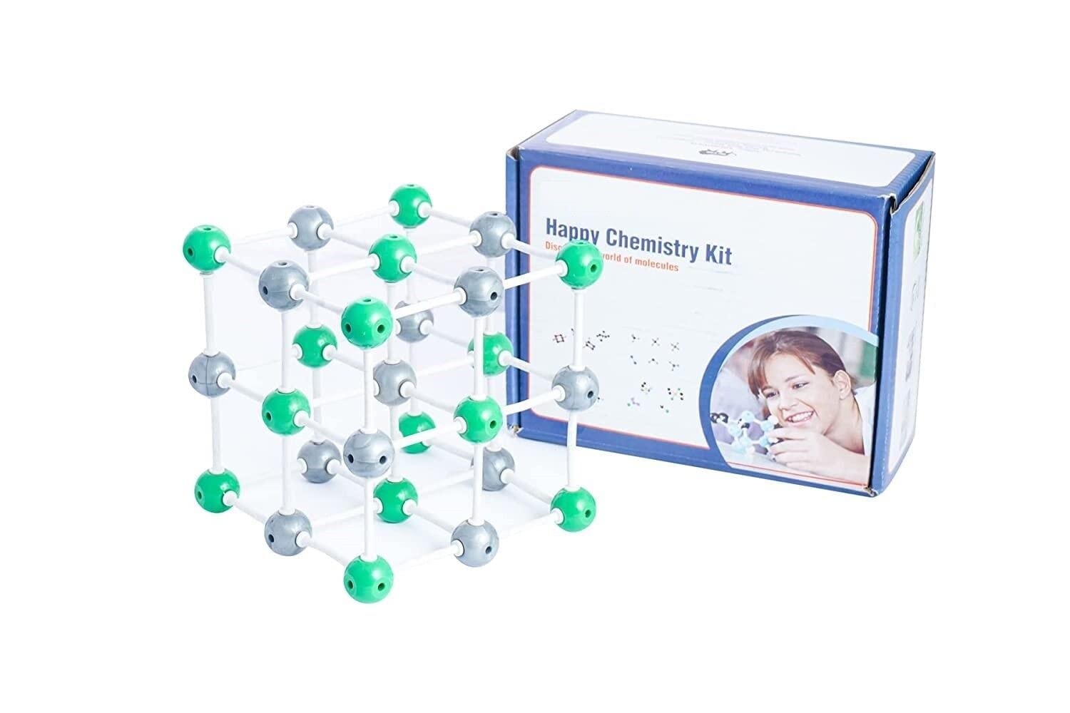 Spancare Sel gemme géant Chlorure de sodium/solide Modèle chimie