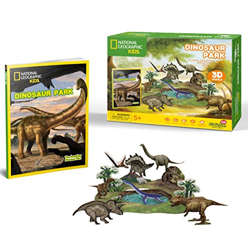 National Geographic Parque de dinosaurios – Puzzle 3D