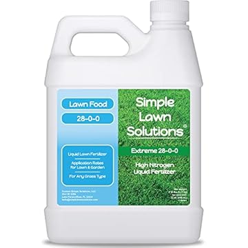 nitrogen fertilizer for lawn
