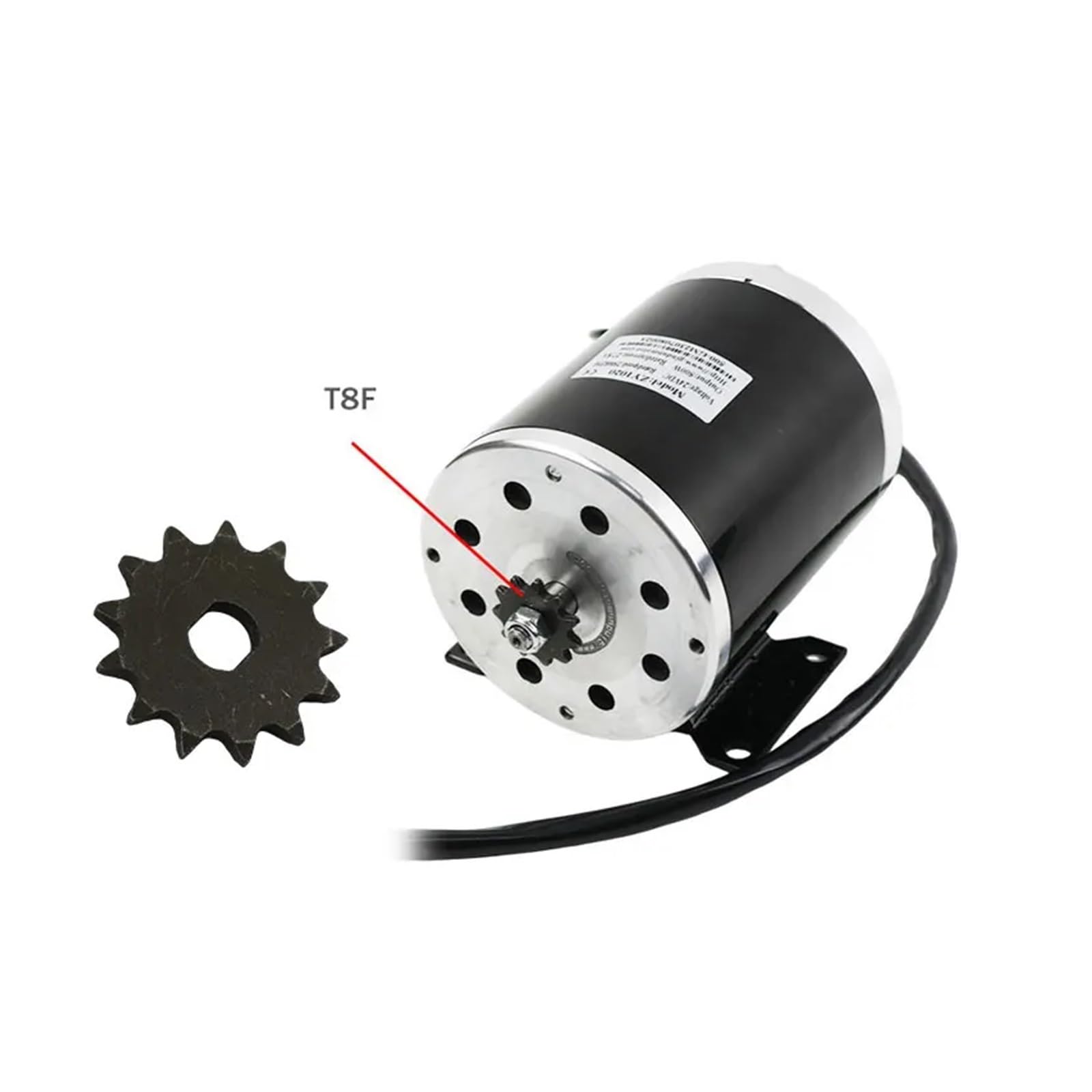 T8F 13T kettingwiel duurzaam stalen motortandwiel voor 47cc 49cc mini pocket crossmotor elektrische scooter ATV 5PCS 10mm binnendiameter