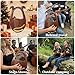 VixxNoxx Lyre Harp, 16-String Mahogany Lyra Harp Kit, Stringed Musical Instruments with Tuning Wrench Bag Instructions Extra Strings for Beginners Adults