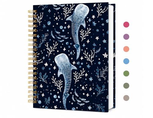 ICEWHITEY Whale Shark Notebook Journal