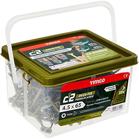 TIMCO Tornillos de cubierta C2 TX20 CSK GRN Cover