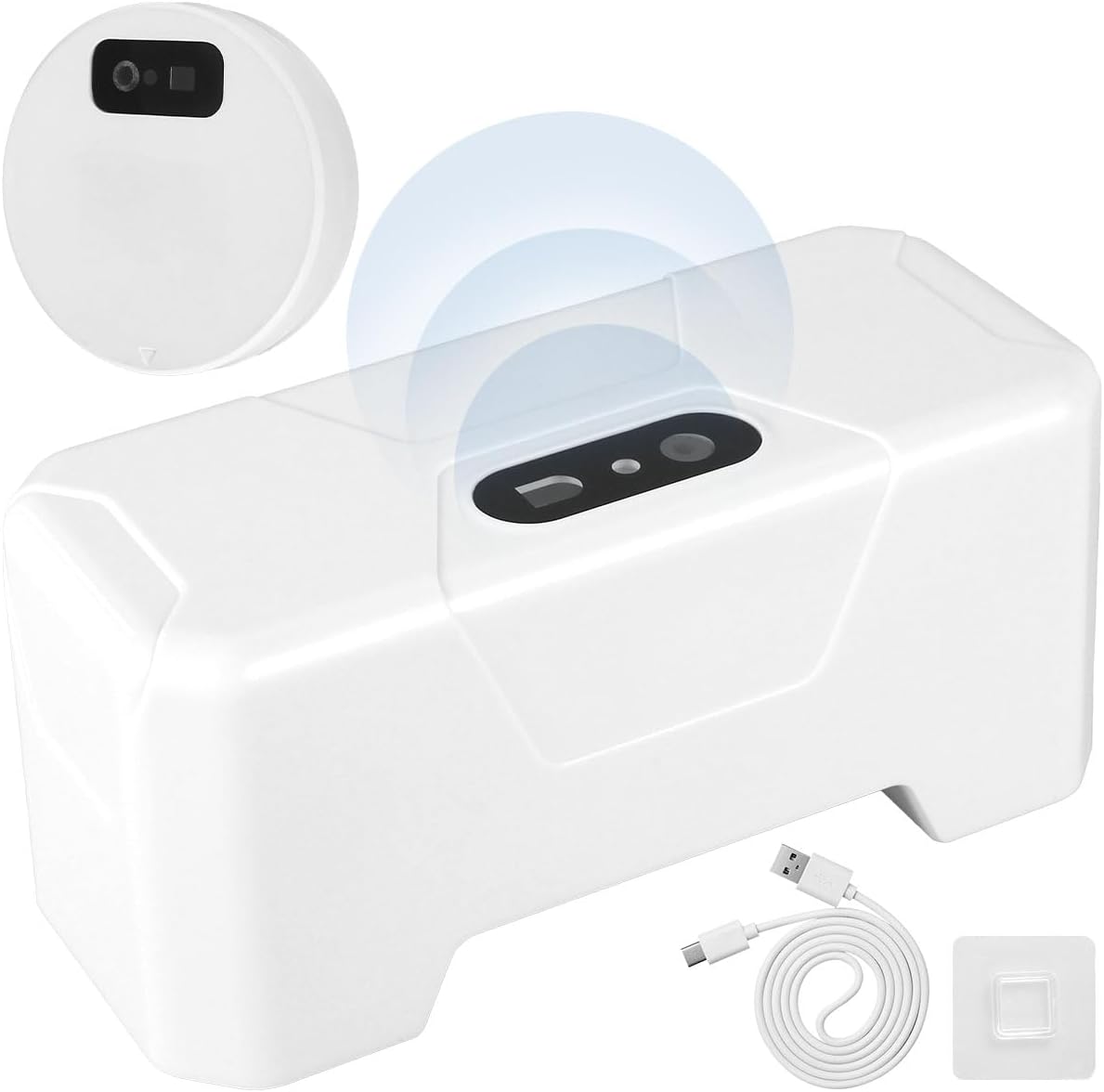 Automatic Toilet Flusher, Touchless Toilet Flush Kit, Hands
