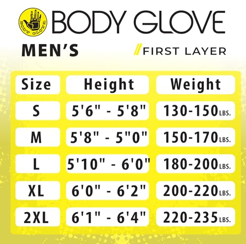 Body Glove Mens Basic Fitted Long Sleeve Rashguard3