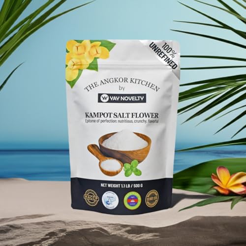 Kampot Sea Salt Flower 1.1 lb / 500g miniatura 4
