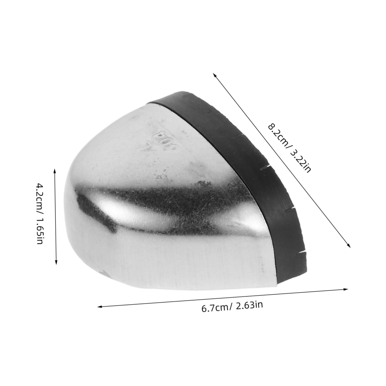 MUCKLILY 1 Pair Safety Toe Boot Caps Toes Shoe Inserts Work Protector Protective Welding Duty Support Covers Toe Inserts for Shoes Silver Iron