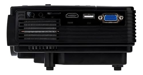 Mini Projetor Led Portatil - Betec BT810 - 1200 Lumens - Bluetooth - Entrada HDMI, VGA, AV, SD e USB