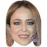 Celebrity Cutouts Silvia Abascal (Smile) Big Head Plus grand que le masque de sauvetage.