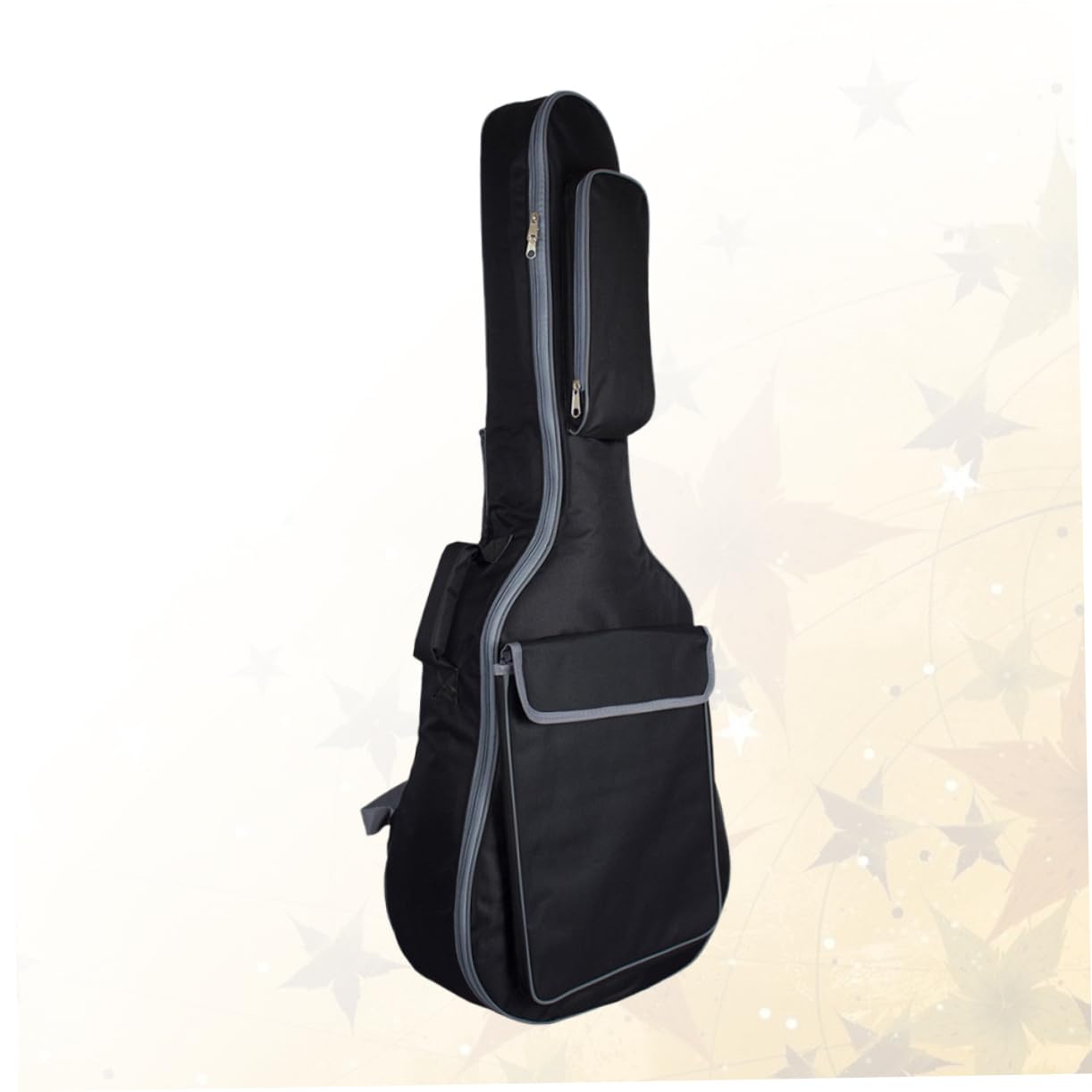 Gitarrentasche für Akustikgitarre mit Doppelten Gepolsterten Gurten aus Nylon 41 Zoll Robuster Schutz und Bequemer Rucksack für Sicheren Transport
