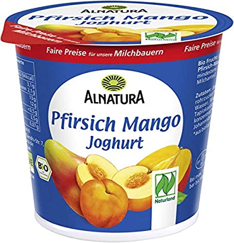 Alnatura Fruchtjoghurt Pfirsich-Mango, 150g