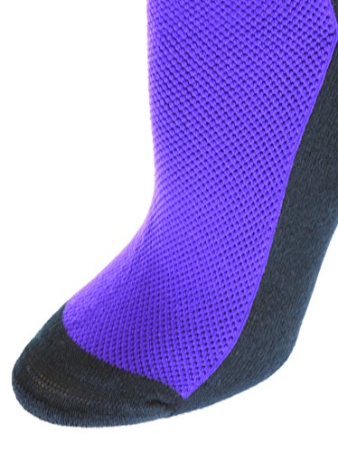 Image of Colorful Anklet High Socks - Heel Guard, Comfortable - Ideal for Sports - Breathable, Seamless socks for activewear 1-3 Pair