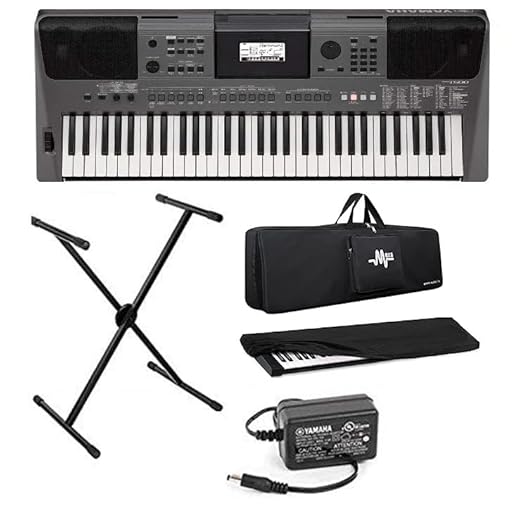 YAMAHA PSR-I500 PORTABLE KEYBOARD WITH ADAPTOR