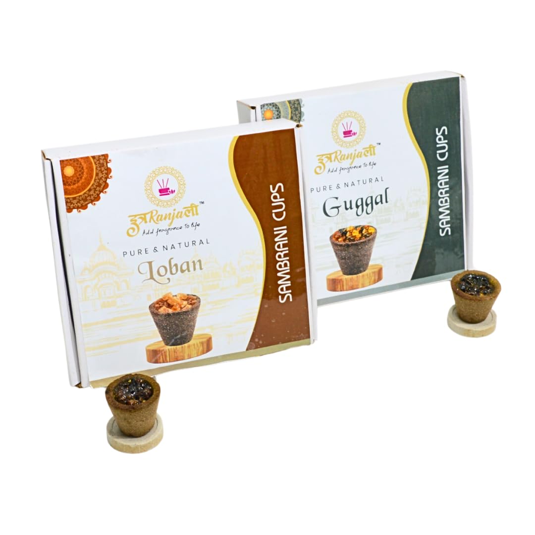 Itranjali Natural Sambrani Dhoop Cups Combo | Premium Havan & Meditation Cups | Purifying Fragrance for Puja, Yoga & Festivals | Eco-Friendly & Handcrafted | Long Lasting & Chemical Free 30 Cups-image-29