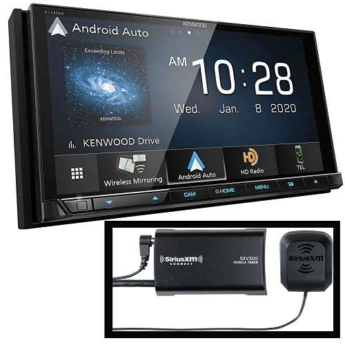 Kenwood Excelon DDX9907XR 6.8" Capacitive Touch Panel DVD Receiver Bluetooth