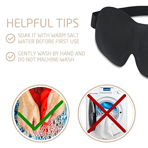 Mascherina per Dormire, Plemo Mascherina per Occhi...