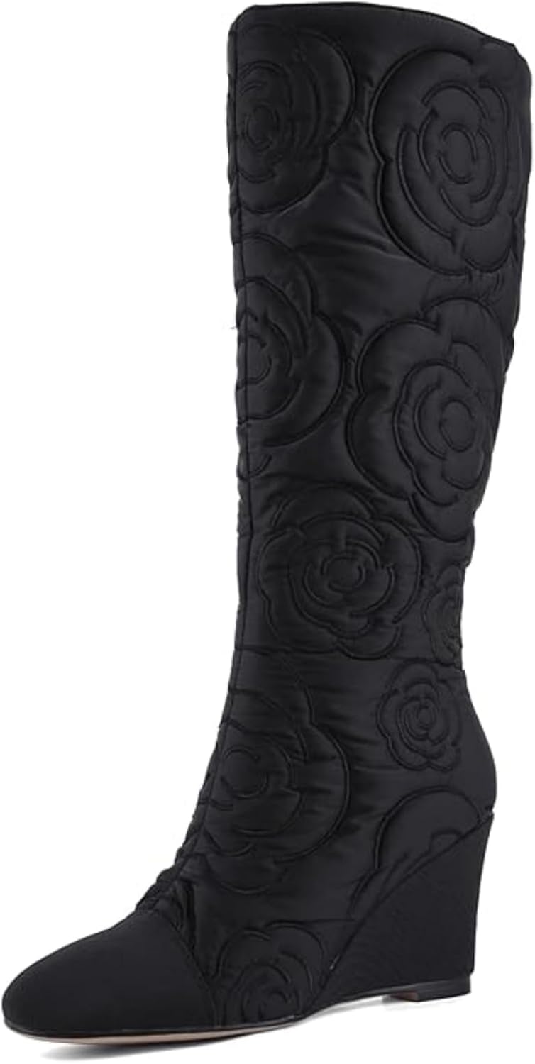 Women's Wedge Boots - All-Day Comfort