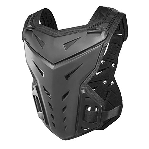 Light Upgrade Chest Armor Motorcycle Armor Body Guard Vest, Dirtbike Riding Off-Road Racing Cycling Skiing Motocross Adult Kids Protector Shirt Jackets for Street Bike, Mens Back Protection - Image 6