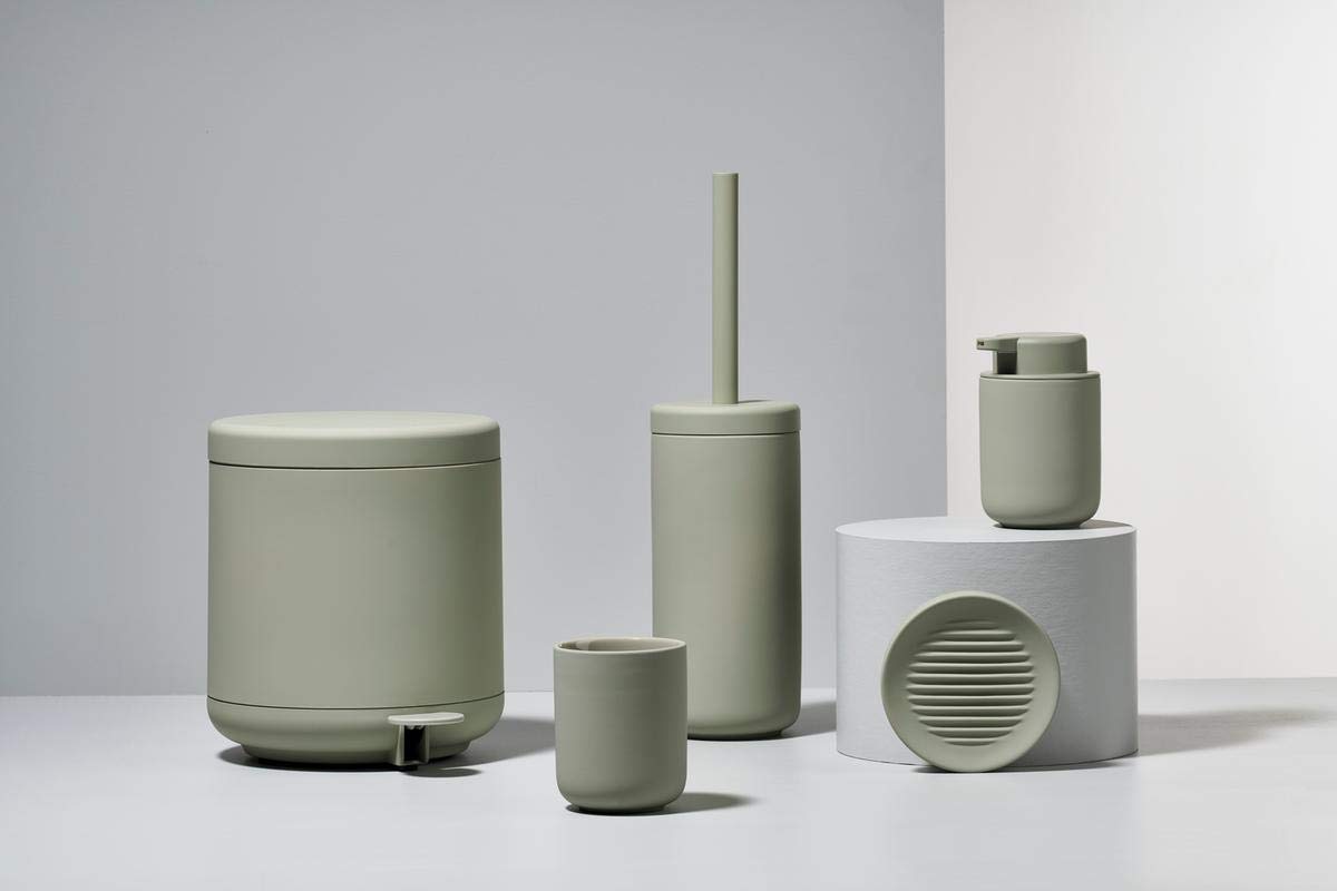 Zone Denmark Ume Soap Dish, Bathroom Accessory with Soft Touch Surface and Drainage Ridges, Stoneware Material - Image 3