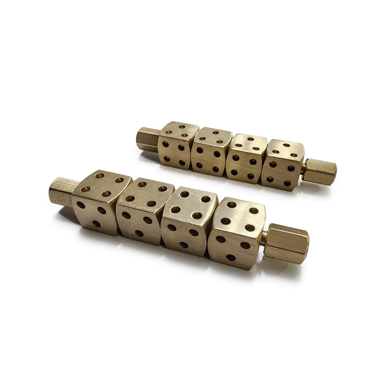 Ramal Passa Pair | Brass Ramal Pase | Divination Tool | Ramal Dice | Ramal Shastra Astrology Dice | Predictions & Positive Energy-image-33