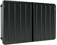 Vista 1 de Cubierta dura para TV al aire libre, protección resistente a la intemperie para televisión, se monta directamente en la pared, soporte de montaje