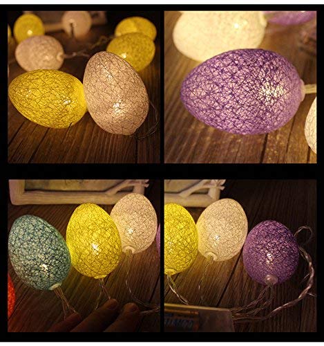 Amazon.co.jp : HOMREE イースターエッグ ライト、LEDストリング