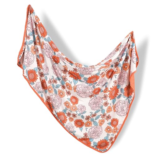 Hooyax Baby Blanket for Girls Boys, Jersey Knit...