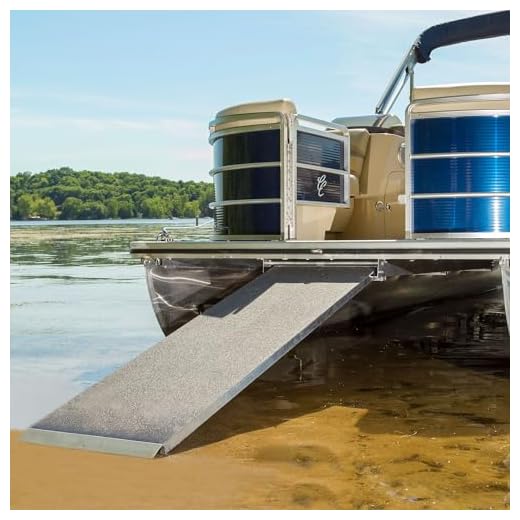 Harbor Mate PBR75 7.5' L x 24" W Pontoon Boat Ramp - 600 lb. Capacity
