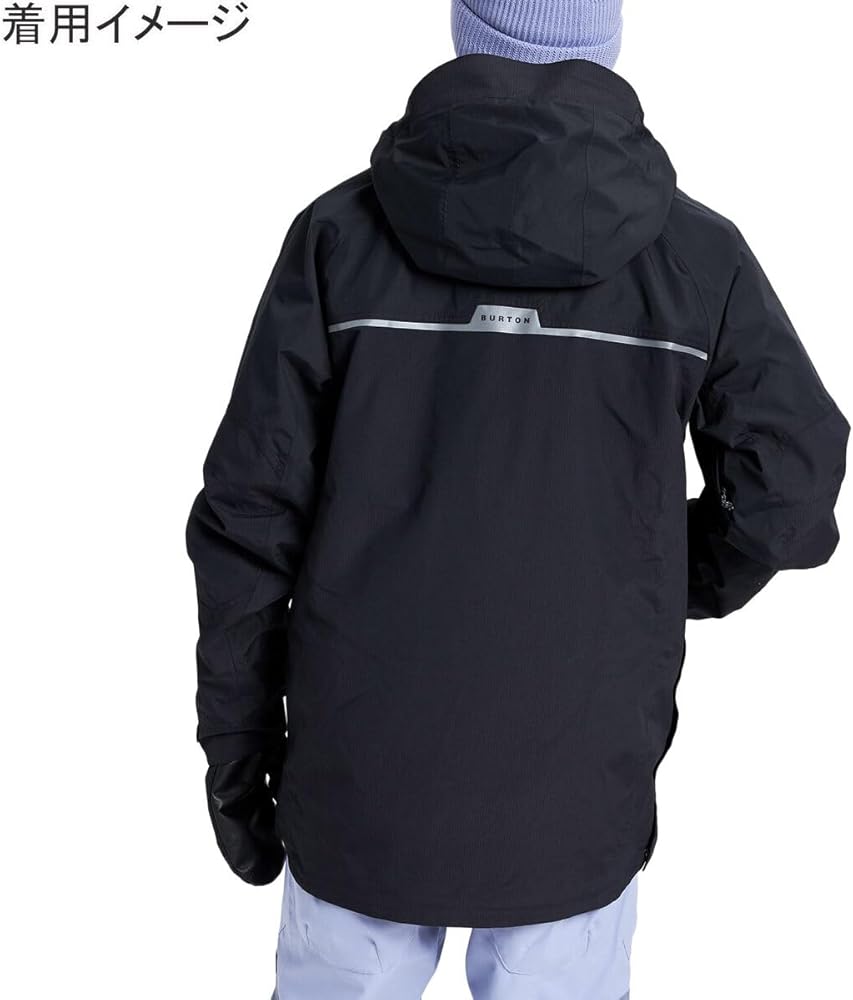 Amazon.com : Burton Men's Frostner Anorak, True Black, Small