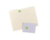 Avery® 5498 Removable Print or Write Color Coding Labels for Laser Printers, 1-1/4 Round - Neon Green (Pack of 400) – view 4