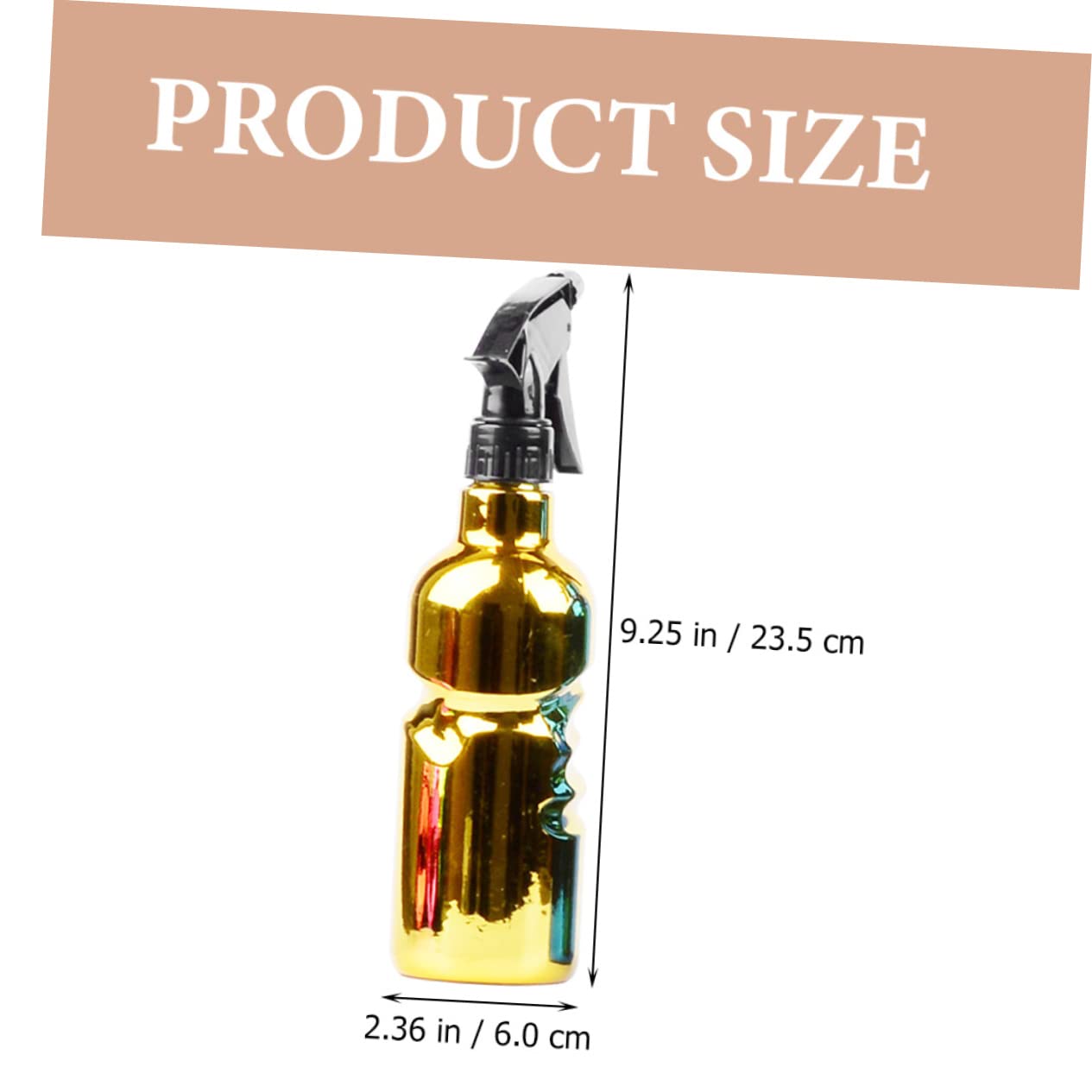 FRCOLOR 4pezzi Spray Per Parrucchiere Premium Bottiglia Spray Con Pompa Per Acconciature Nebulizzazione Fina e Risparmio Idrico Design Compatto e Leggero Facile Da Usare e
