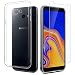 Produktbild EasyAcc Hülle + Panzerglas für Samsung Galaxy J4 Plus 2018, 9H Schutzfolie + Crystal Clear Case Transparent Handyhülle Cover Soft TPU Durchsichtige Schutzhülle Für Samsung J4 Plus 2018