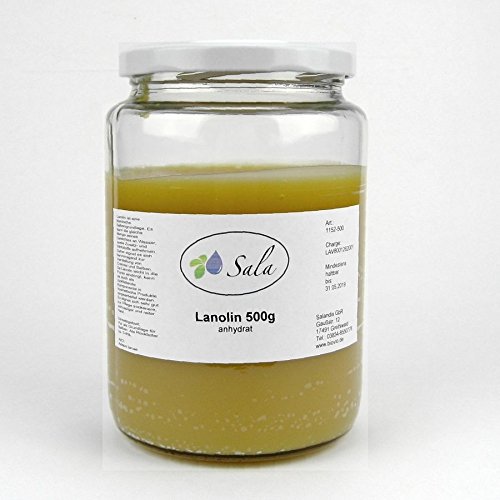 Preisvergleich Produktbild Sala Lanolin anhydrat pestizidfrei 500 g